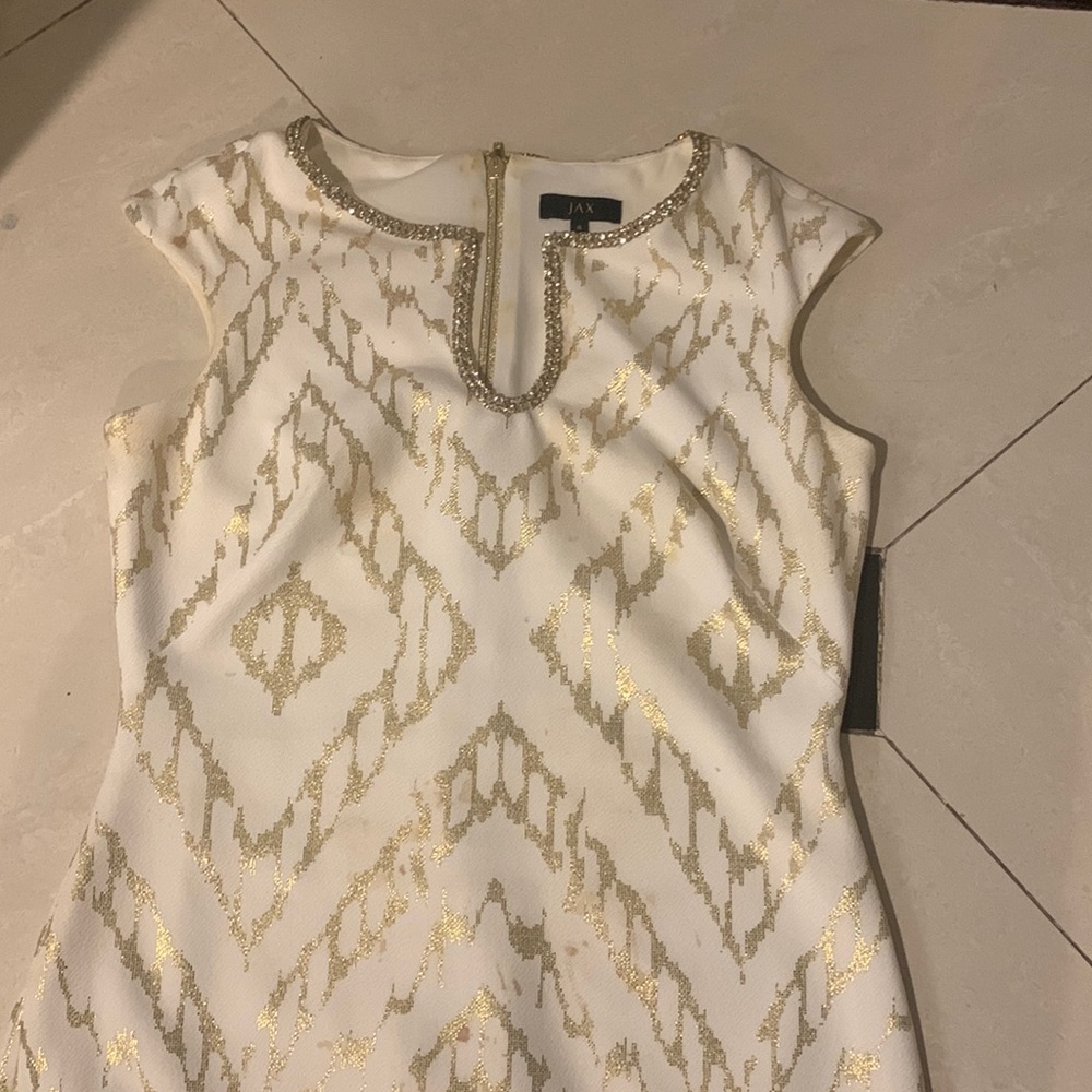 White gold dress